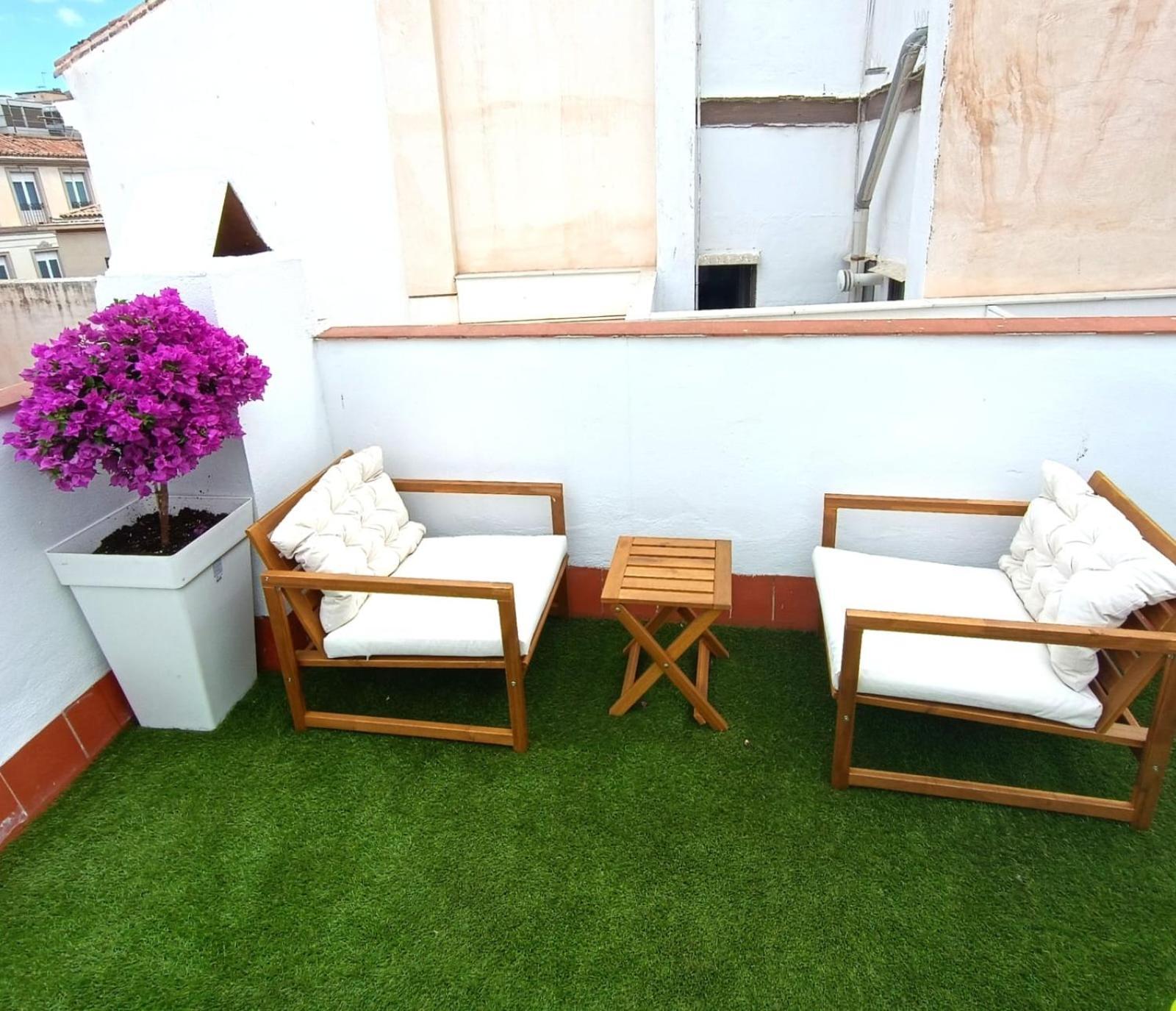 Apartamentos Terrazas De San Juan Málaga Dış mekan fotoğraf